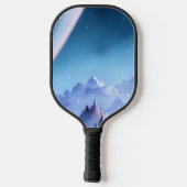 Galaxie, Universum, Sterne, Weltraum Pickleball Schläger (Rückseite)