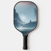 Galaxie, Universum, Sterne, Weltraum Pickleball Schläger (Rückseite)