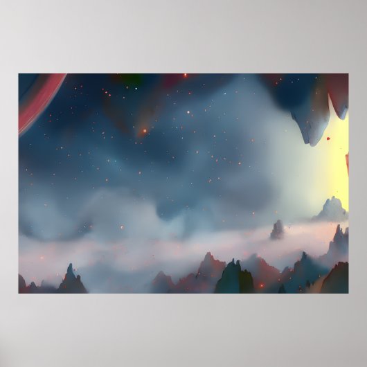 Galaxie, Universum, Sterne, Weltraum Poster (Vorne)