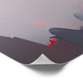 Galaxie, Universum, Sterne, Weltraum Poster (Ecke)