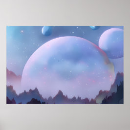 Galaxie, Universum, Sterne, Weltraum Poster