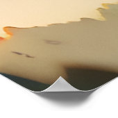 Galaxie, Universum, Sterne, Weltraum Poster (Ecke)