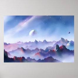 Galaxie, Universum, Sterne, Weltraum Poster