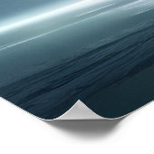 Galaxie, Universum, Sterne, Weltraum Poster (Ecke)