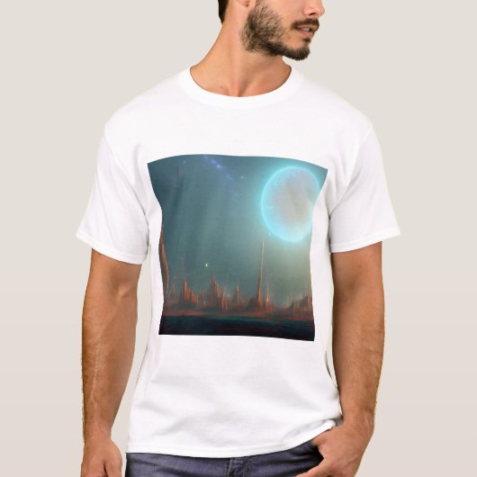 Galaxie, Universum, Sterne, Weltraum-T - Shirt (Vorderseite)