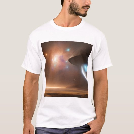 Galaxie, Universum, Sterne, Weltraum-T - Shirt (Vorderseite)