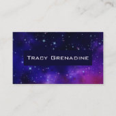 Galaxie Visitenkarte (Vorderseite)