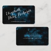 Galaxie-Visitenkarten Visitenkarte (Vorne/Hinten)