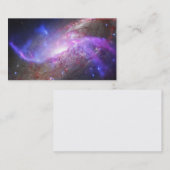 Galaxie-Visitenkarten Visitenkarte (Vorne/Hinten)