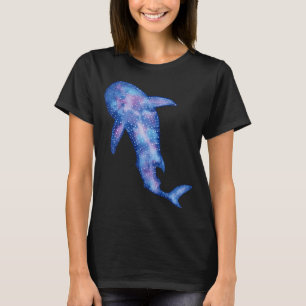 Galaxie Walhai Aquarellmalerei T-Shirt