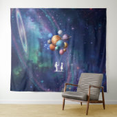 Galaxie Wandteppich (Beispiel (Horizontal))