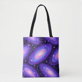 Galaxie-Wirbel Muster Dreamy Cosmic Nebel Design Tasche