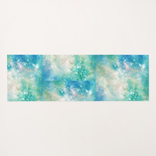 Galaxie-Yoga-Matte Yogamatte (Rückseite (Horizontal))