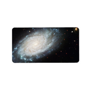 Galaxieandromeda-Milchstraße-große Adressaufkleber