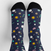 Galaxieelemente Socken (Oben)