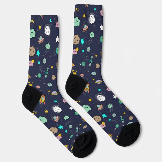 Galaxieelemente Socken (Rechts)