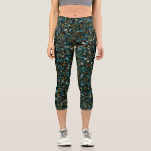 Galaxien Capri Leggings