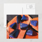 Galaxien in Micro Postkarte (Vorne/Hinten)