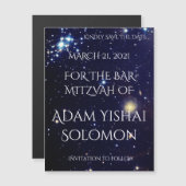 Galaxien Magnetkarten Save the Date Magnetkarte (Vorne/Hinten)