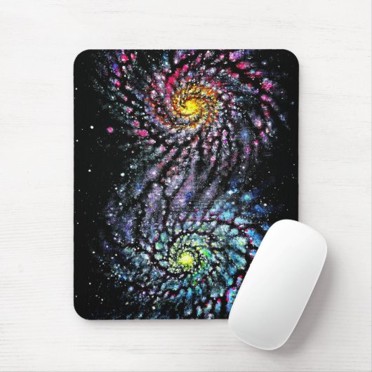 Galaxien Mousepad (Mit Mouse)