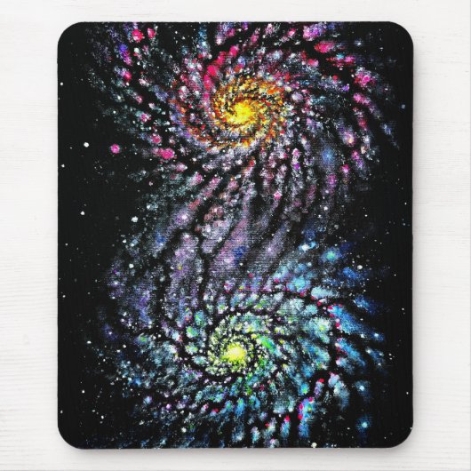 Galaxien Mousepad (Vorne)