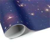 Galaxien Pink Blue Pandora's Cluster NASA Geschenkpapier (Rolleneckpunkt)