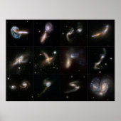 Galaxien Poster (Vorne)