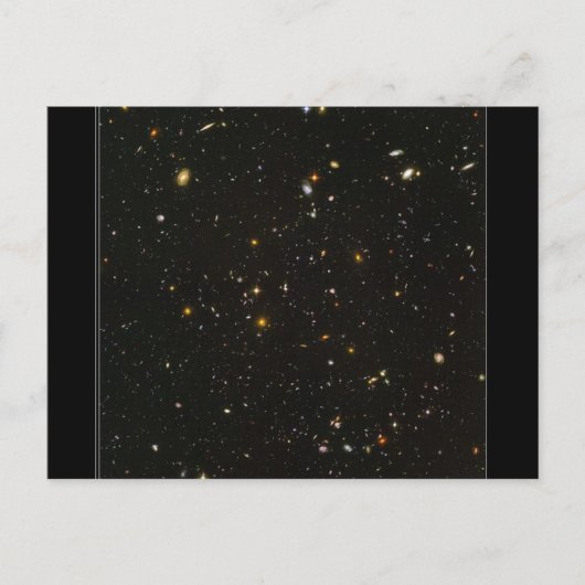Galaxien Postkarte (Vorderseite)