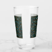 Galaxien Schwarz Blau & Gold Glas (Rechts)