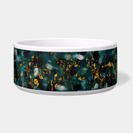 Galaxien Schwarz Blau & Gold Napf