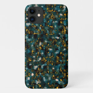 Galaxien Schwarz Blau & Kupfer Case-Mate iPhone Hülle
