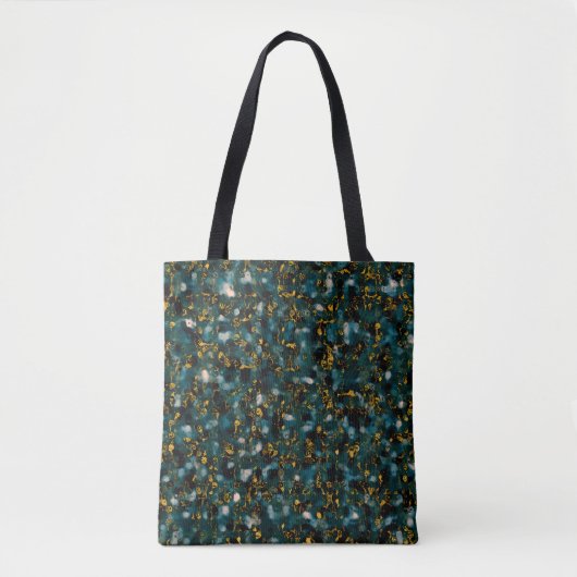 Galaxien Schwarz Blau & Kupfer Tasche (Vorderseite)