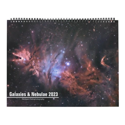 Galaxien und Nebulae 2023 Kalender (Titelbild)
