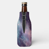 Galaxien und Sterne Flaschenkühler (Flasche Rückseite)