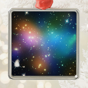 Galaxienhaufen Abell 520 Ornament Aus Metall