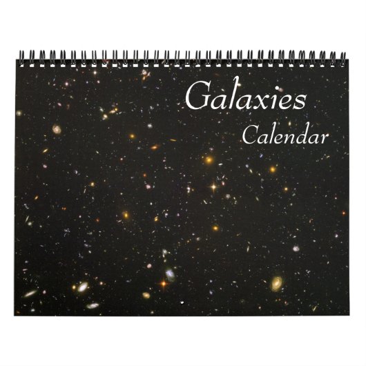 Galaxienkalender Kalender (Titelbild)