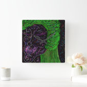 Galaxienmutter Wanduhr (Zuhause)