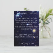 Galaxienverschlusskarte Begleitkarte (Stehend Vorderseite)