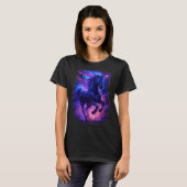 Galaxiepferd T-Shirt (Vorne ganz)