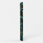 Galaxies Black Blue & Copper Case-Mate iPhone Hülle (Hinten/Rechts)