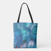 Galaxy 3 Soft Blue Abstrakte Tasche (Rückseite)