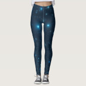Galaxy Abstrakt Hintergrund Leggings (Vorderseite)