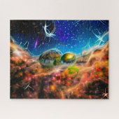 Galaxy abstrakt puzzle (Horizontal)