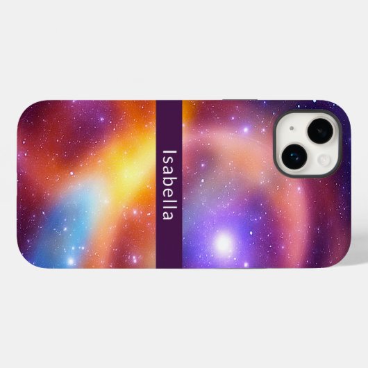 Galaxy Abstrakt Stars Kosmische Gase Ihren Namen Case-Mate iPhone Hülle (Rückseite (Horizontal))