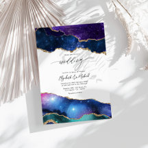 Galaxy Achat Falscher Glitter Himmels Luxus Hochze