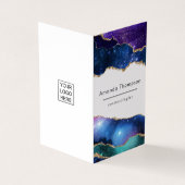 Galaxy-Achatstein Visitenkarten (Vorderseite)