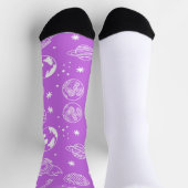 Galaxy Adventure - Kosmische Socken mit Planeten (Oben)