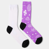 Galaxy Adventure - Kosmische Socken mit Planeten (Rechts)