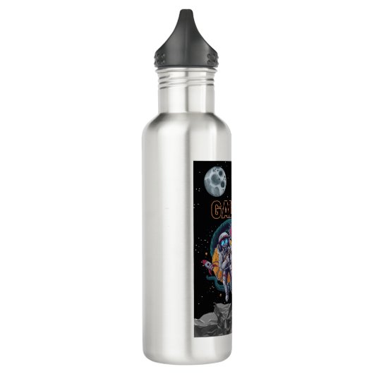 GALAXY-Affe Edelstahlflasche (Links)