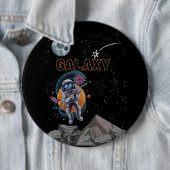 GALAXY-Affe-Knopf Button (Beispiel)